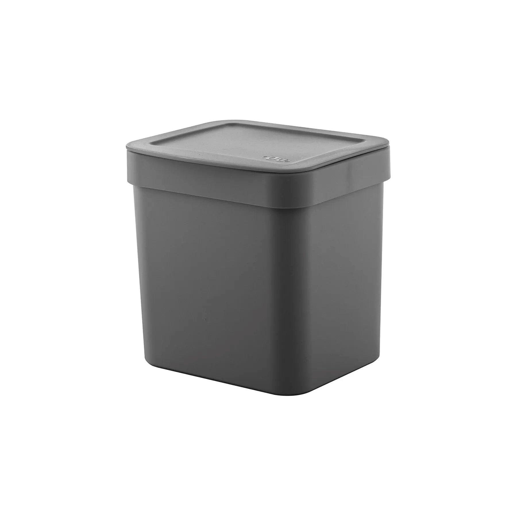 Basurero trium 47 litros color plomo