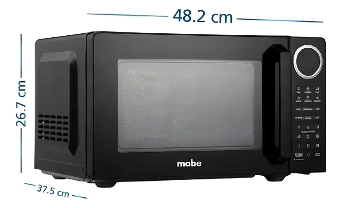 Horno Microondas 0.9 Pc Digital Mabe, Negro