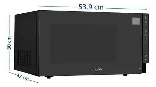Horno Microondas 1.1 cu.ft. 31 Litros Mabe, Negro