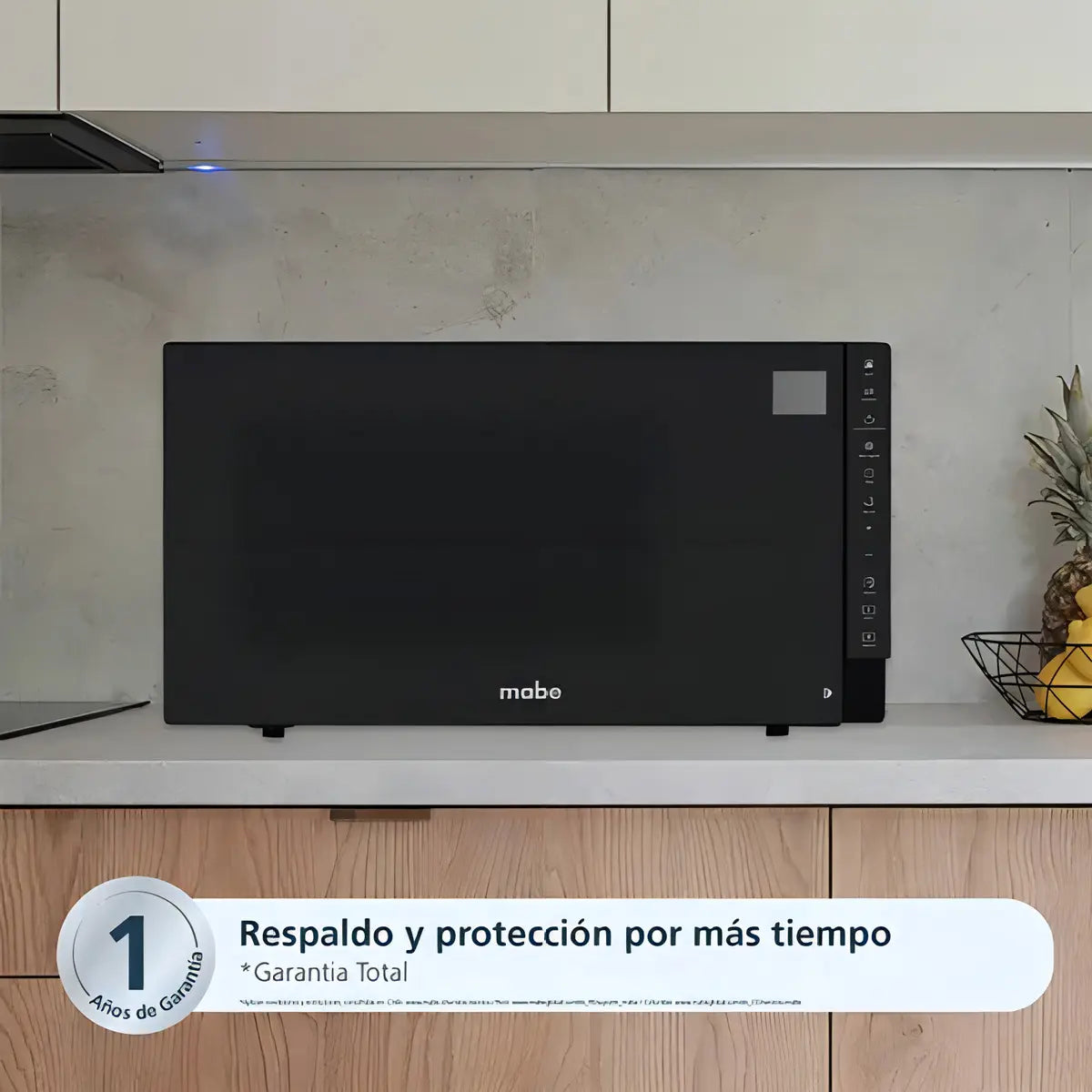 Horno Microondas 1.1 cu.ft. 31 Litros Mabe, Negro
