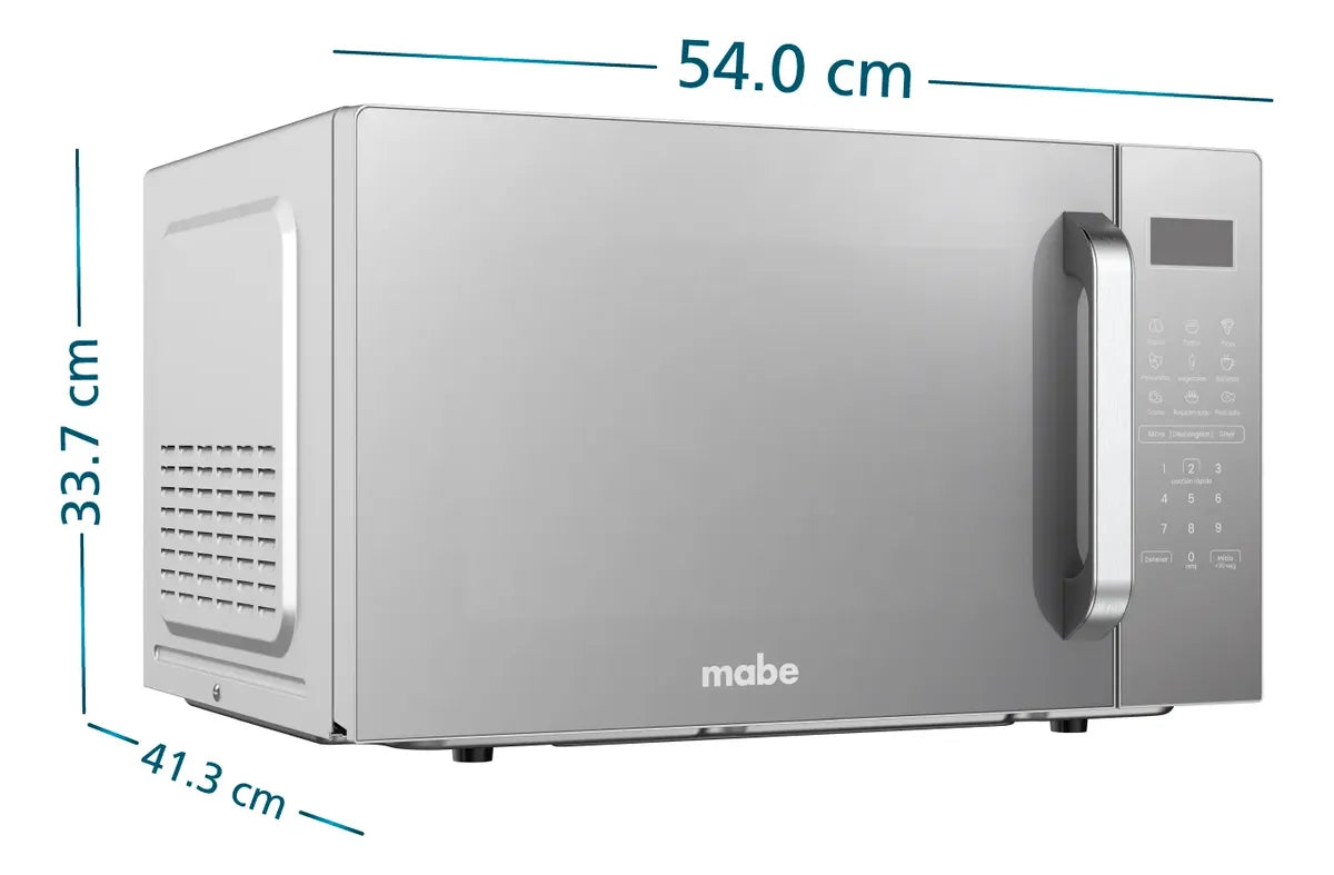 Horno Microondas 1.5 Cuft 42.5 Litros Mabe, Gris