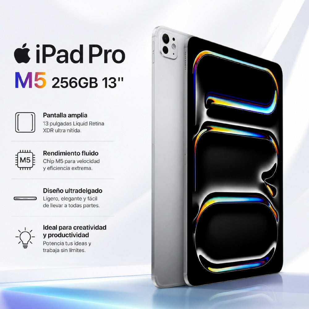 Tablet Apple Ipad Pro M5 De 13 Pulgadas 256gb Wifi Diseño Ultrafino Blanco