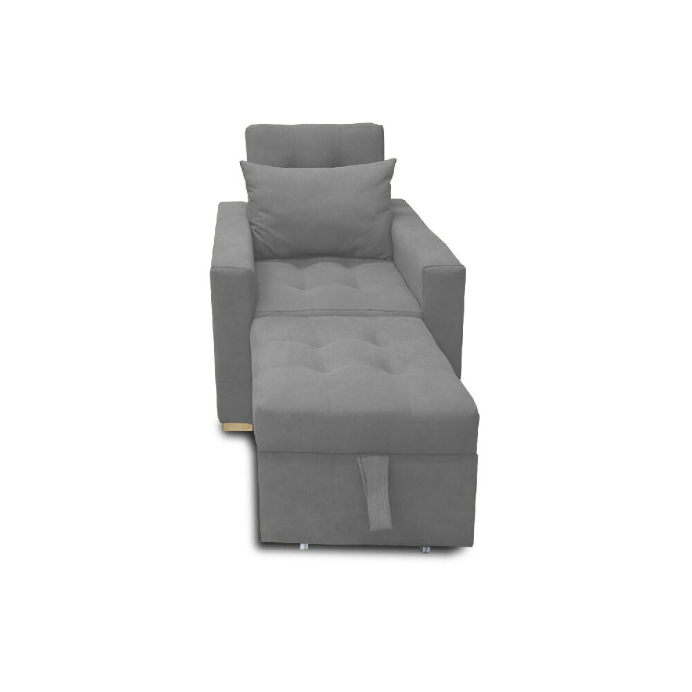 Poltrona Mood Multifuncional Reclinable Gris