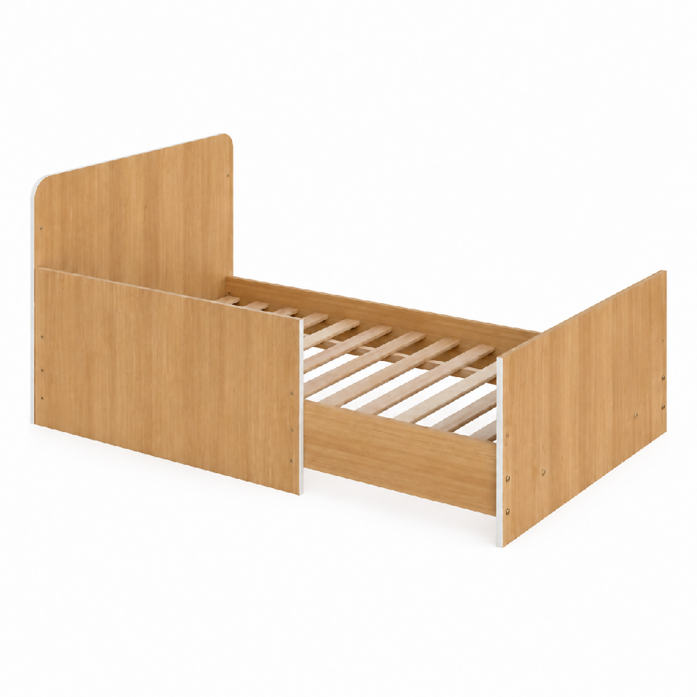 Cuna Para Bebé Convertible Café En Cama Infantil Con colchón