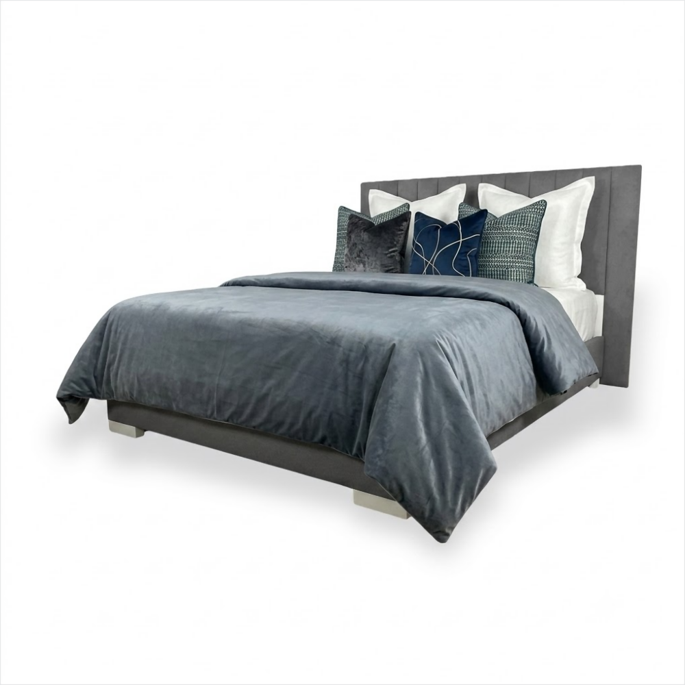 Cama Tapizada Klavier elaborada en madera