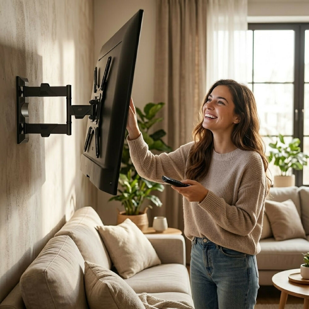 Base Soporte De Brazo Móvil NIA AN-P4 Para TV De 32" A 58" Pulgadas