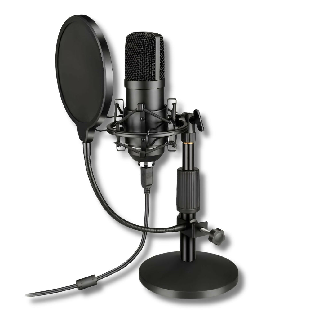 Kit De Micrófono Profesional USB Calidad De Estudio 192KHz/24bits