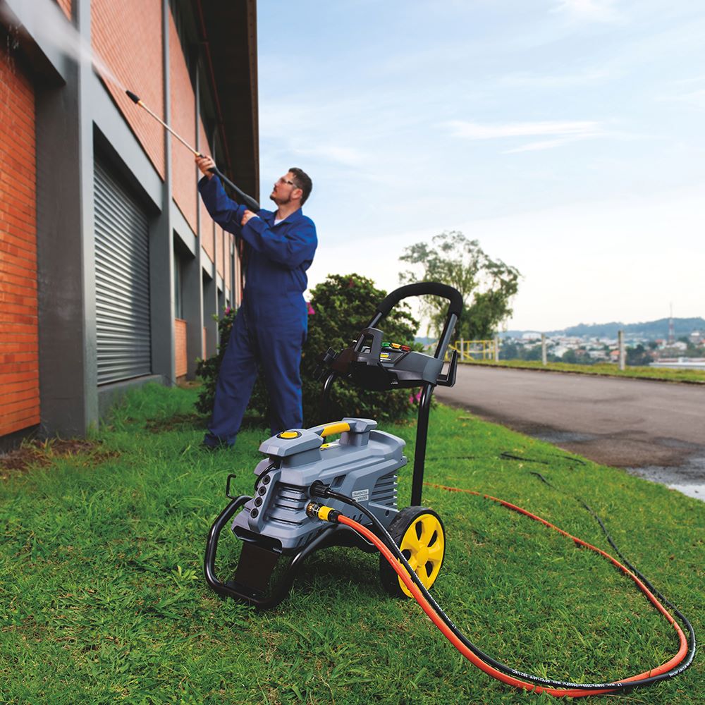 Hidrolavadora a Presión  2100 y 2500 w, Amarillo y negro