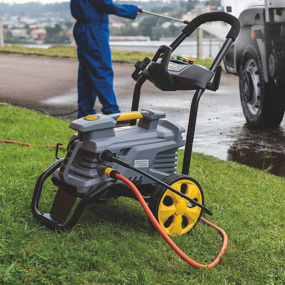 Hidrolavadora a Presión  2100 y 2500 w, Amarillo y negro