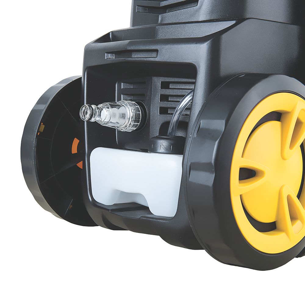 Hidrolavadora a Presión 1400w, Amarillo y Negro