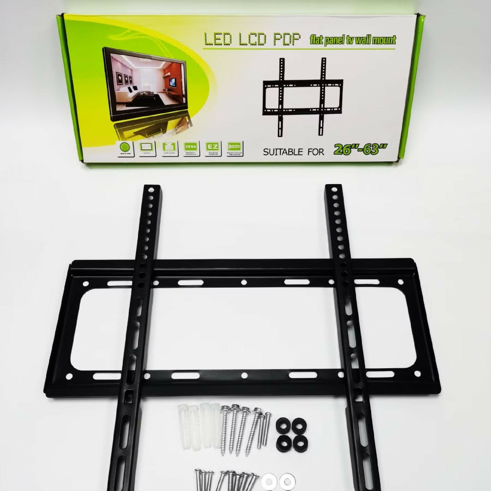 Base Soporte Fijo De Pared Para TV 26" A 63" Pulgadas HD-602B