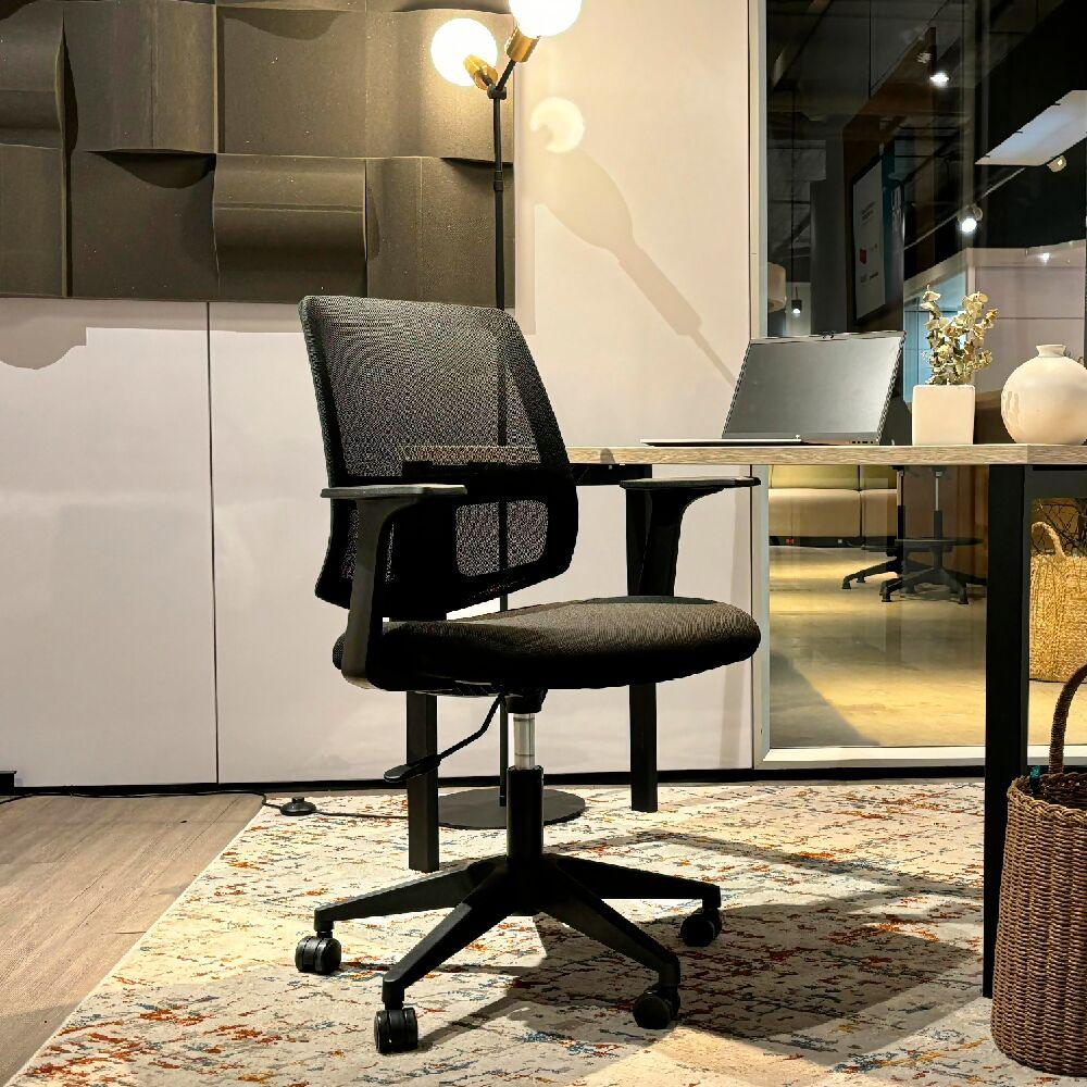 Silla de Oficina Ergonómica Twist Negra