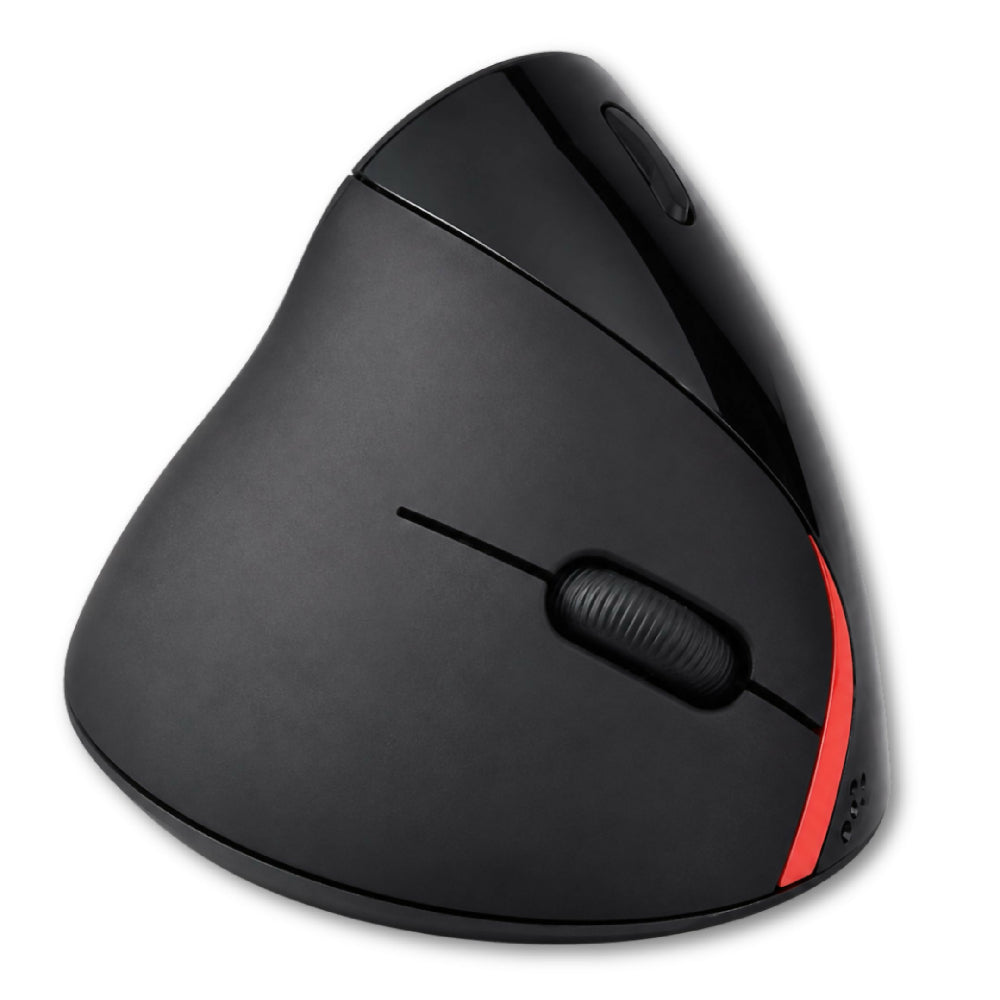 Mouse Ergonómico Alámbrico Vertical Sensor Óptico Con Botones Laterales