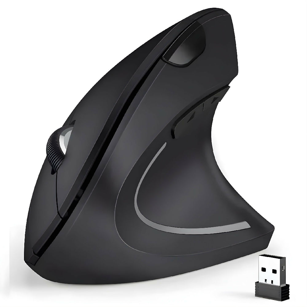 Mouse Ergonómico Vertical Jedel W925BT Inalámbrico Con Conexión Bluetooth