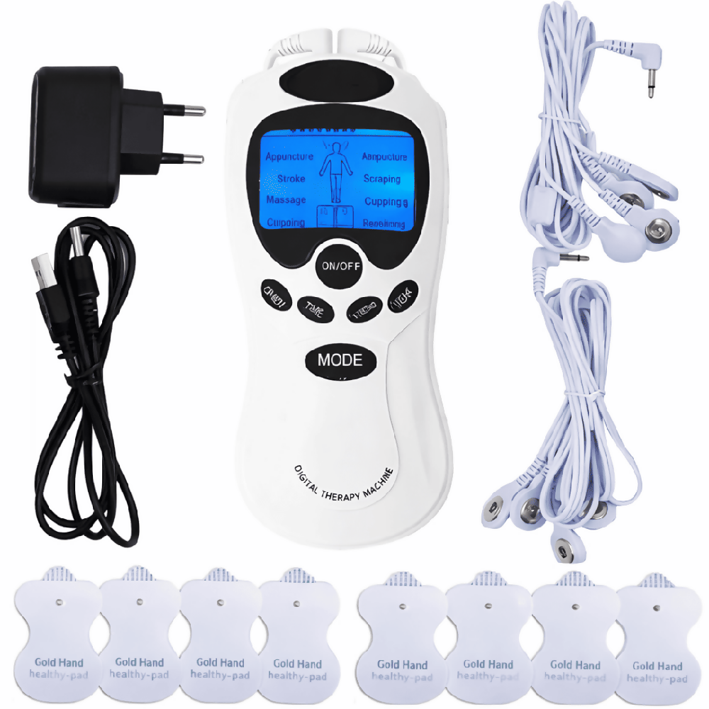 Gimnasia Pasiva De 8 Electrodos Con 8 Modos De Estimulación Muscular