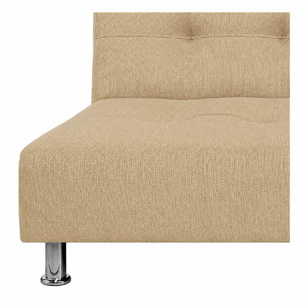 Sofá Cama Mauro Tela, Color Beige