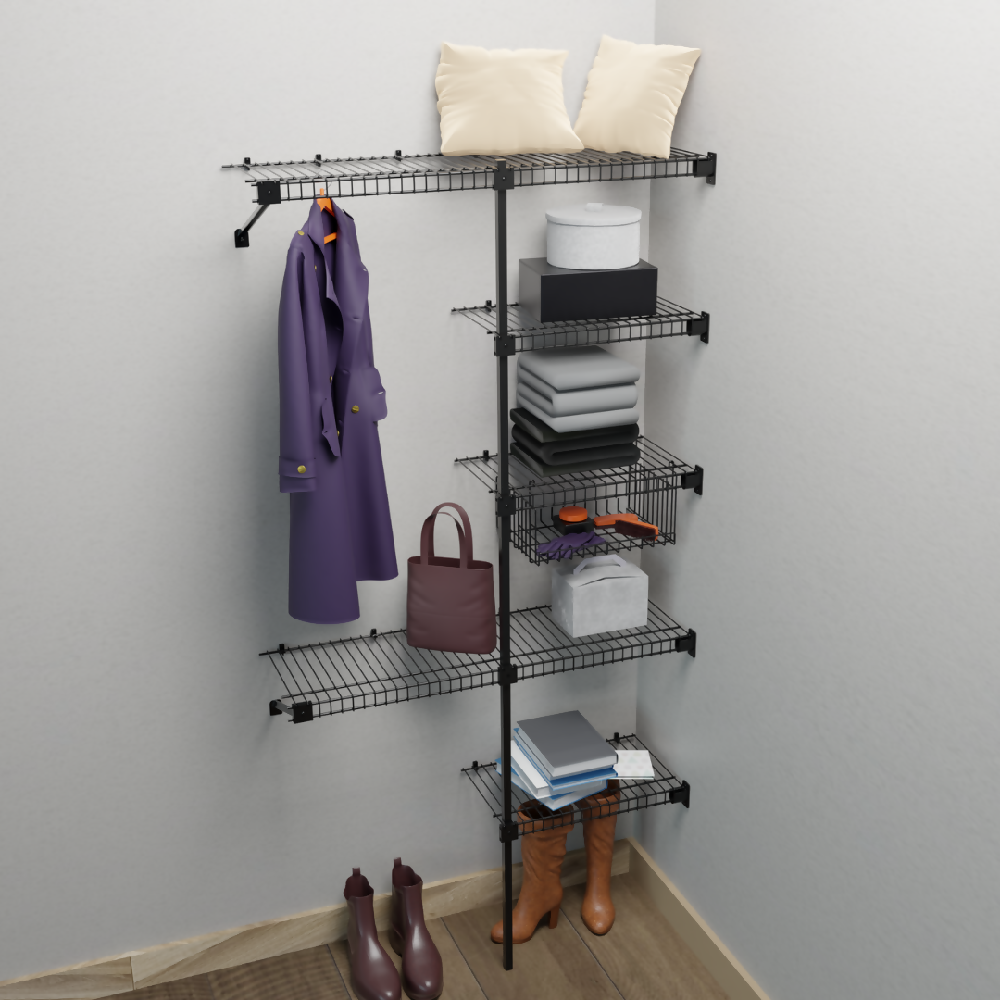 Closet Modular Metalico Ajustable Junior Rejiplas | Organizador Multiusos