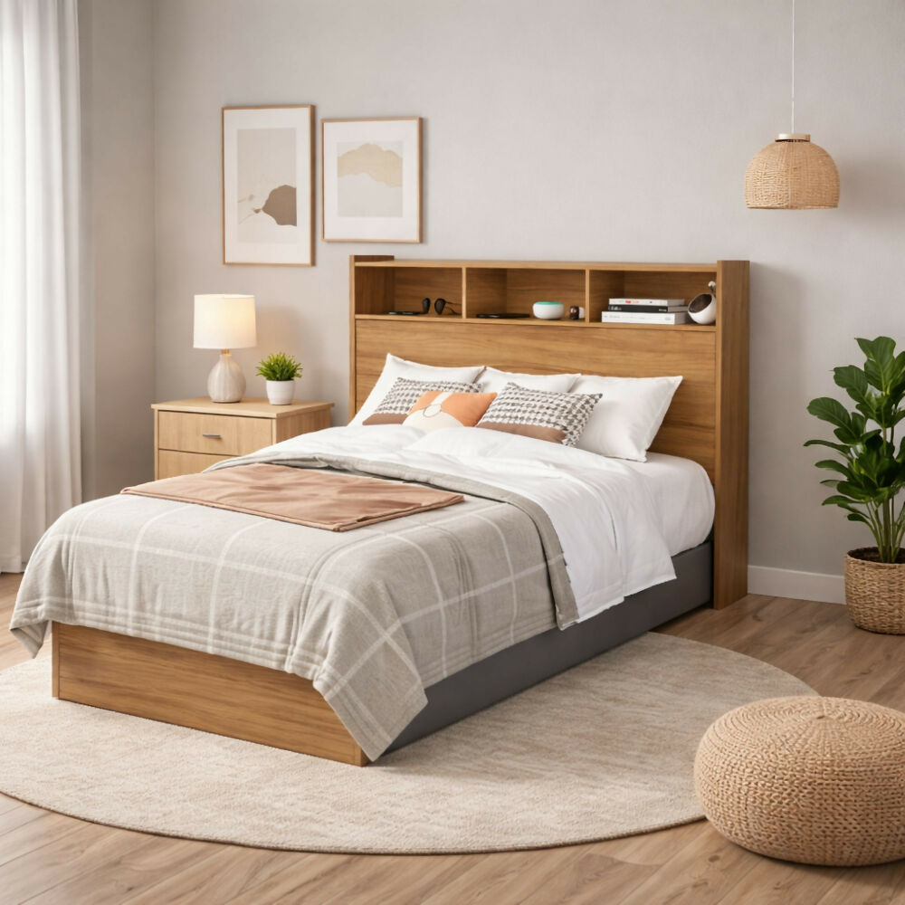 Cabecera doble Texas - Natural