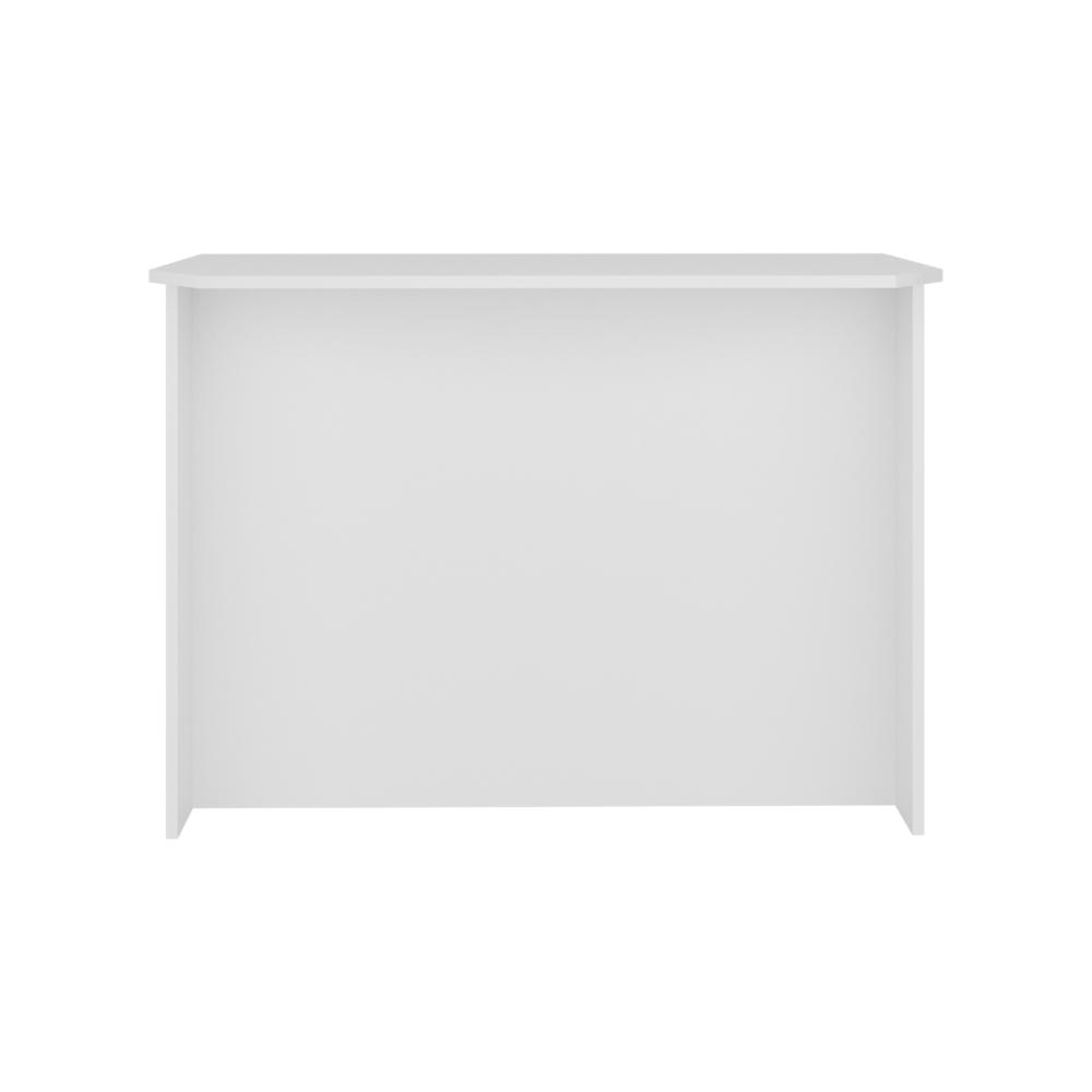 Barra de Cocina Diamante, Kronos Blanco Con Entrepaños ZF