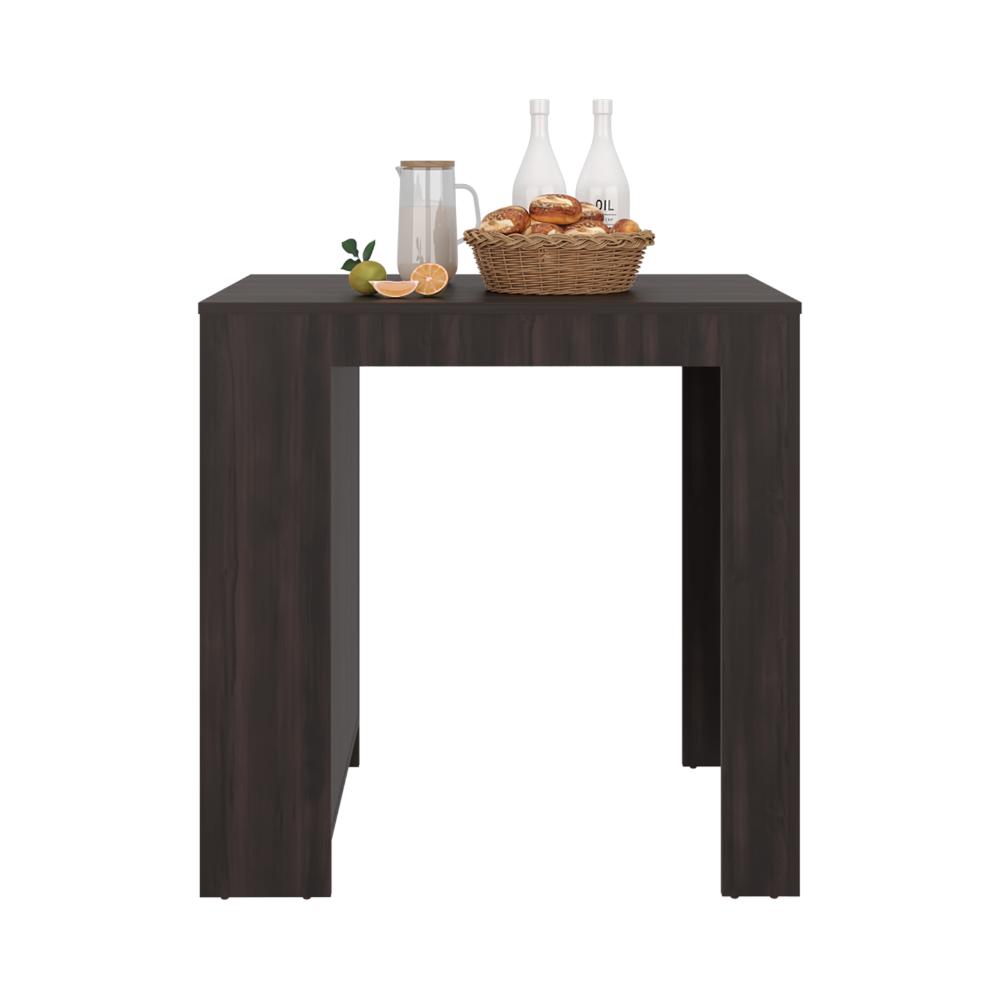 Barra de Cocina Portre, Kronos Nogal, con Amplia Superficie En La Mesa ZF