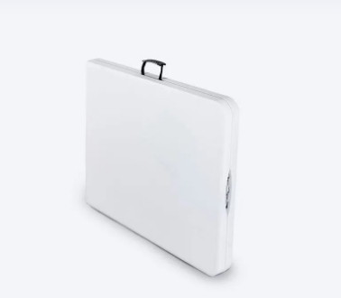 Combo Banquetero, 1 Mesa Banquetera, 6 Sillas Eterna sin Brazos Blanco Arena