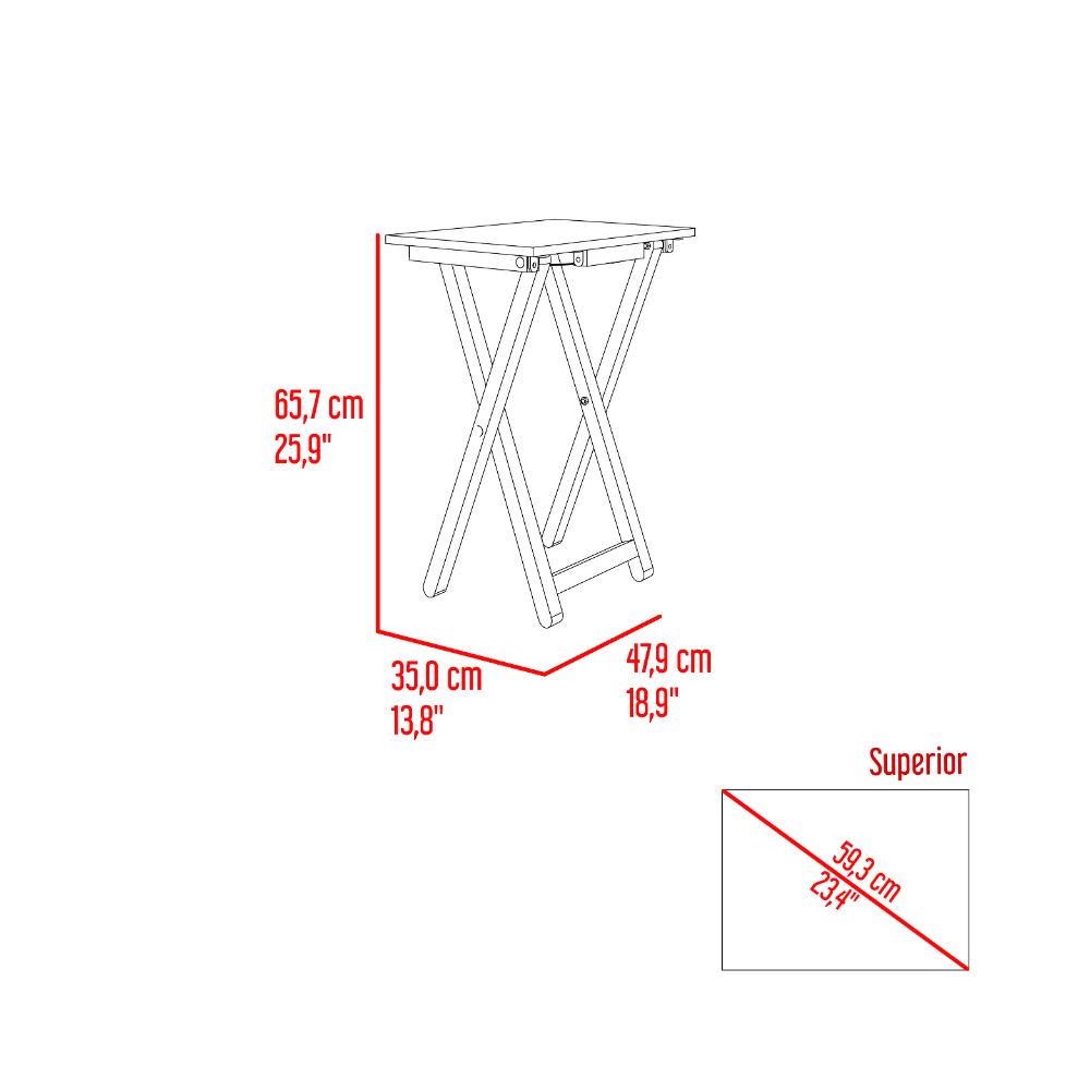 Combo Milon, Incluye Mesa Plegable y 2 Sillas