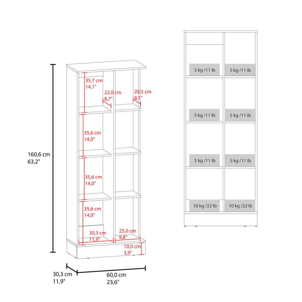 Alacena Multiusos Atol, Kronos Blanco, Con puerta abatible y amplio espacio de almacenamiento ZF