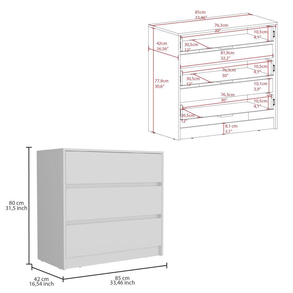 Organizador Cruella, Blanco, con Amplios Espacio para Almacenamiento ZF