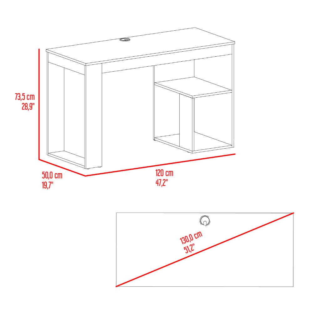 Combo para Oficina Ostir, Incluye Escritorio y Silla de Escritorio