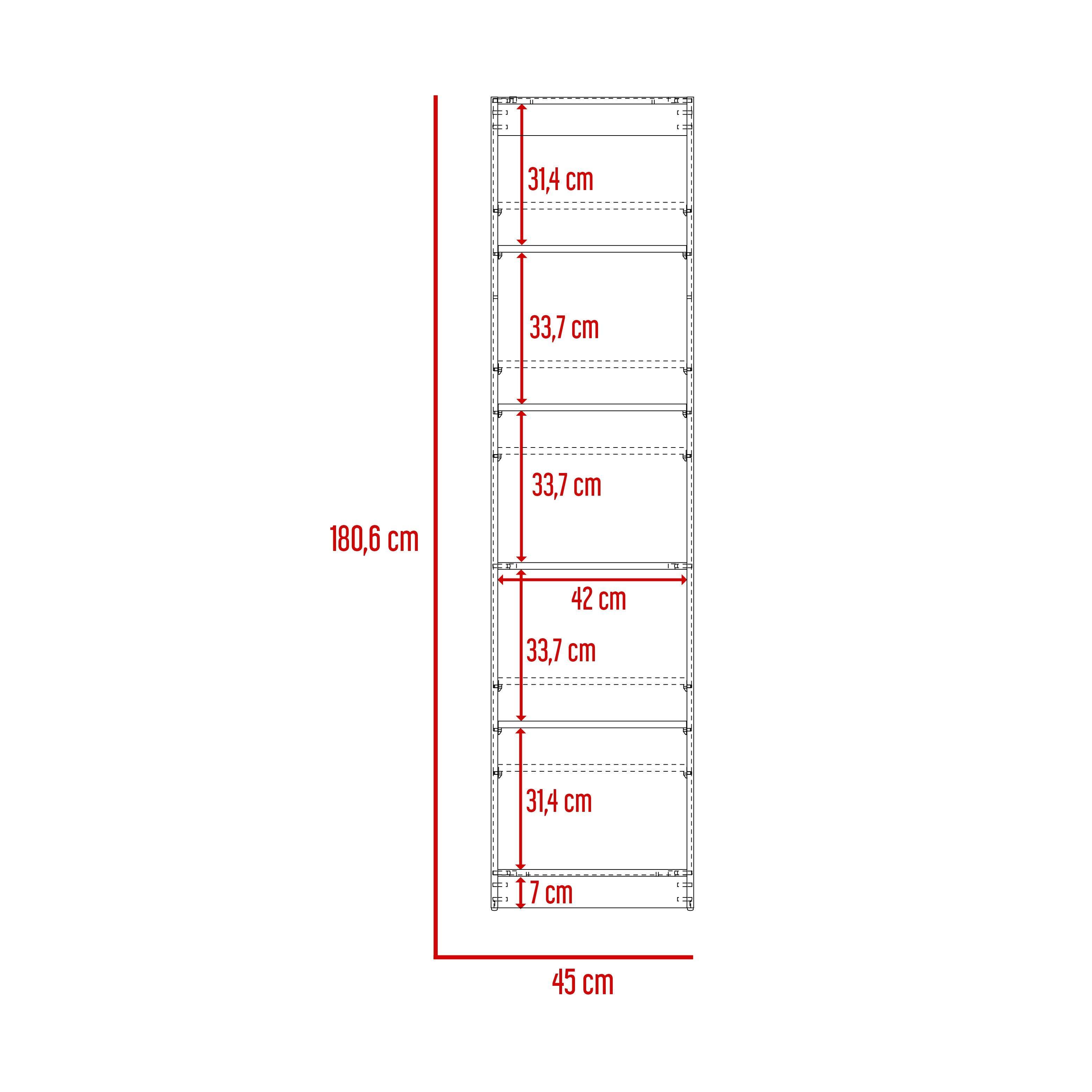 Combo de Bibliotecas Home, Macadamia Incluye Tres Bibliotecas sin puertas - VIRTUAL MUEBLES