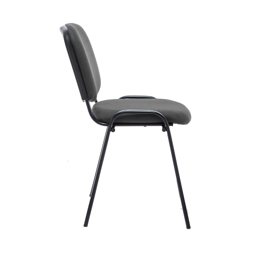 Silla Interlocutora Isósceles Eco, Negro .