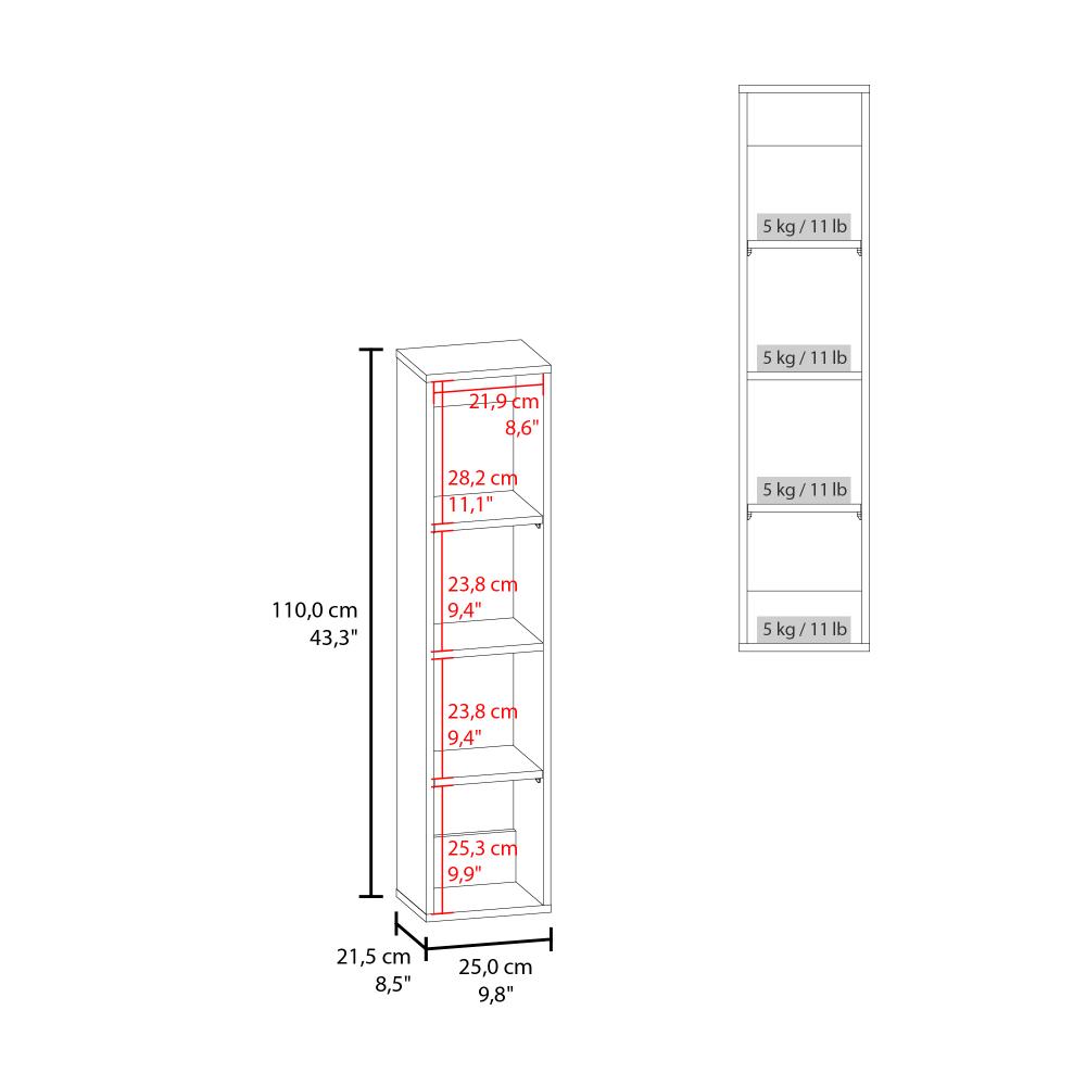 Alacena de Pared Mediana, Blanco, para implementos de aseo minimalista