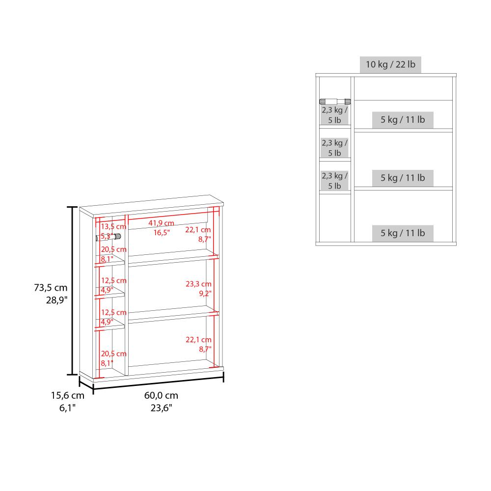 Gabinete de Baño Meller, Kronos Blanco, con espacio para colocar objetos ZF