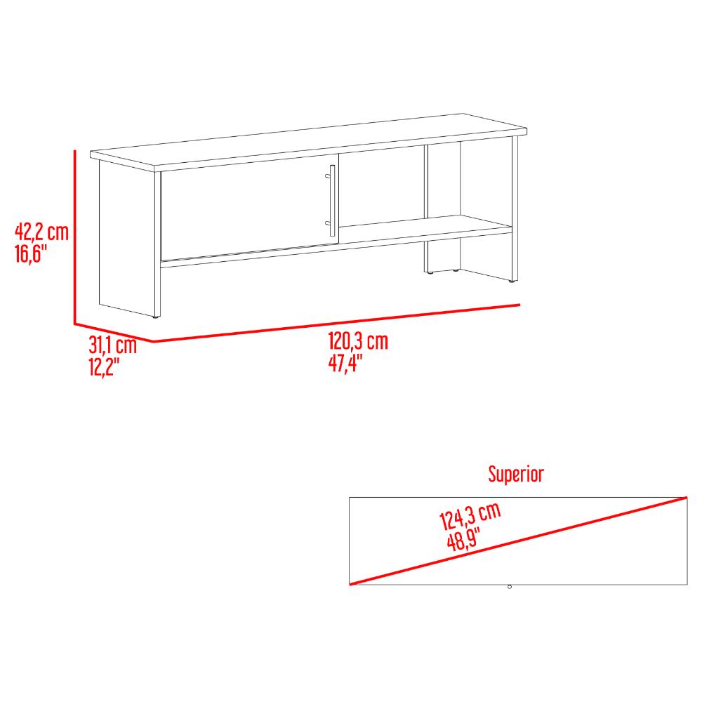 Mesa Para Tv Navi, Milan y Blando Duqueza, Para Televisor Hasta 55 Pulgadas con puerta