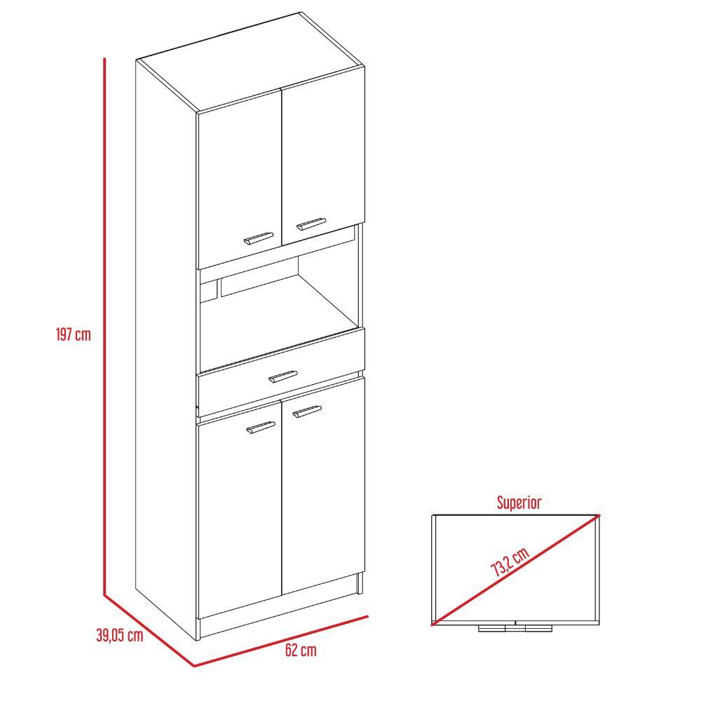 Combo Para Cocina Toscan, Incluye Modulo Microondas y Microondas