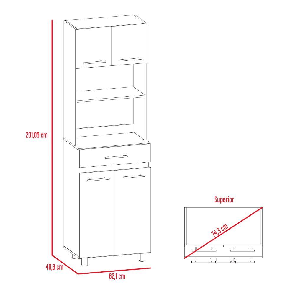 Combo Para Cocina Caeli, Incluye Modulo Microondas y Microondas