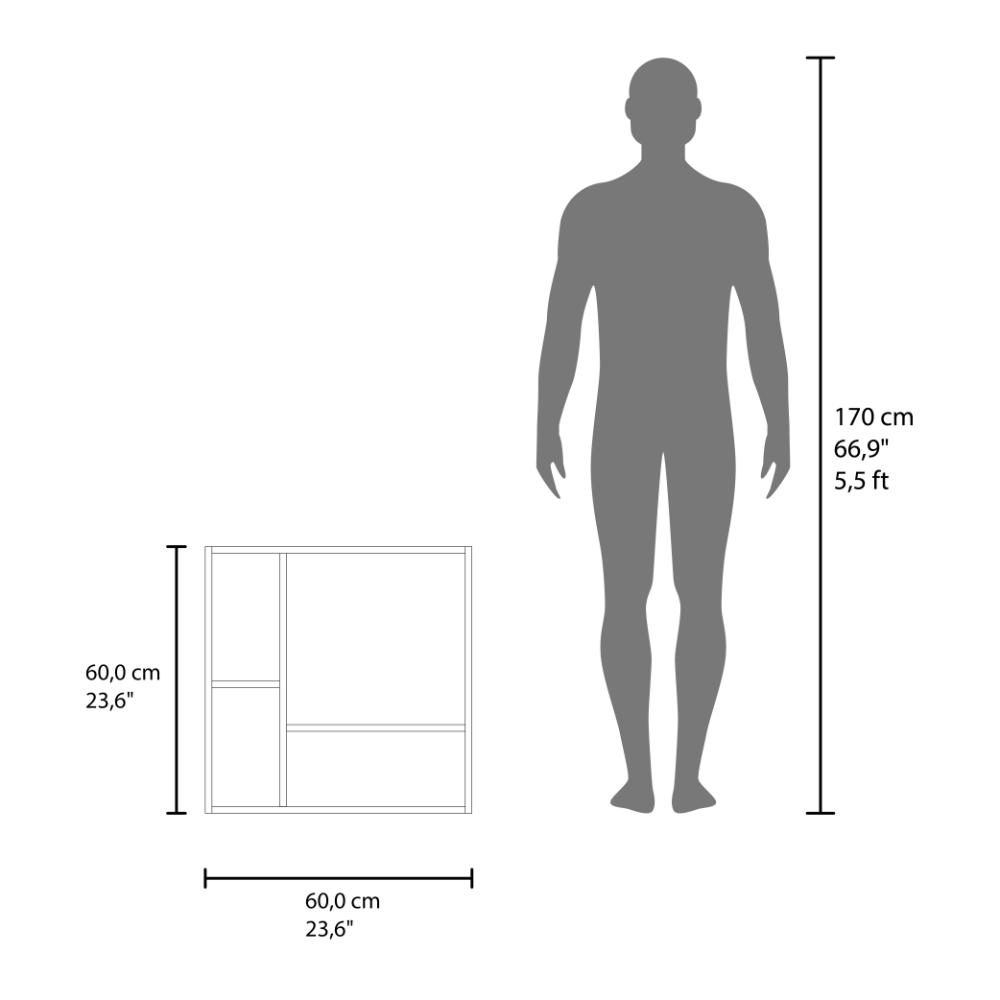 Gabinete de Baño Apolis, Fresno Europeo, con Puerta Espejo y Dos Entrepaños Para Ubicar Múltiples Objetos