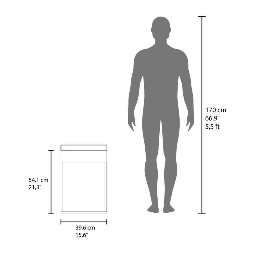 Mueble Lavamanos Flotante Oxford, Wengue, Incluye Lavamanos 40cm ZF