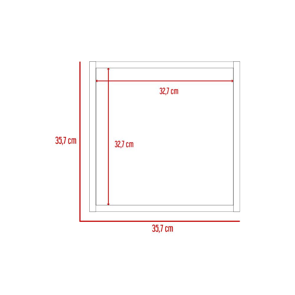 Set de 2 Repisas Veta, Arupo, con Espacio para Objetos Decorativos