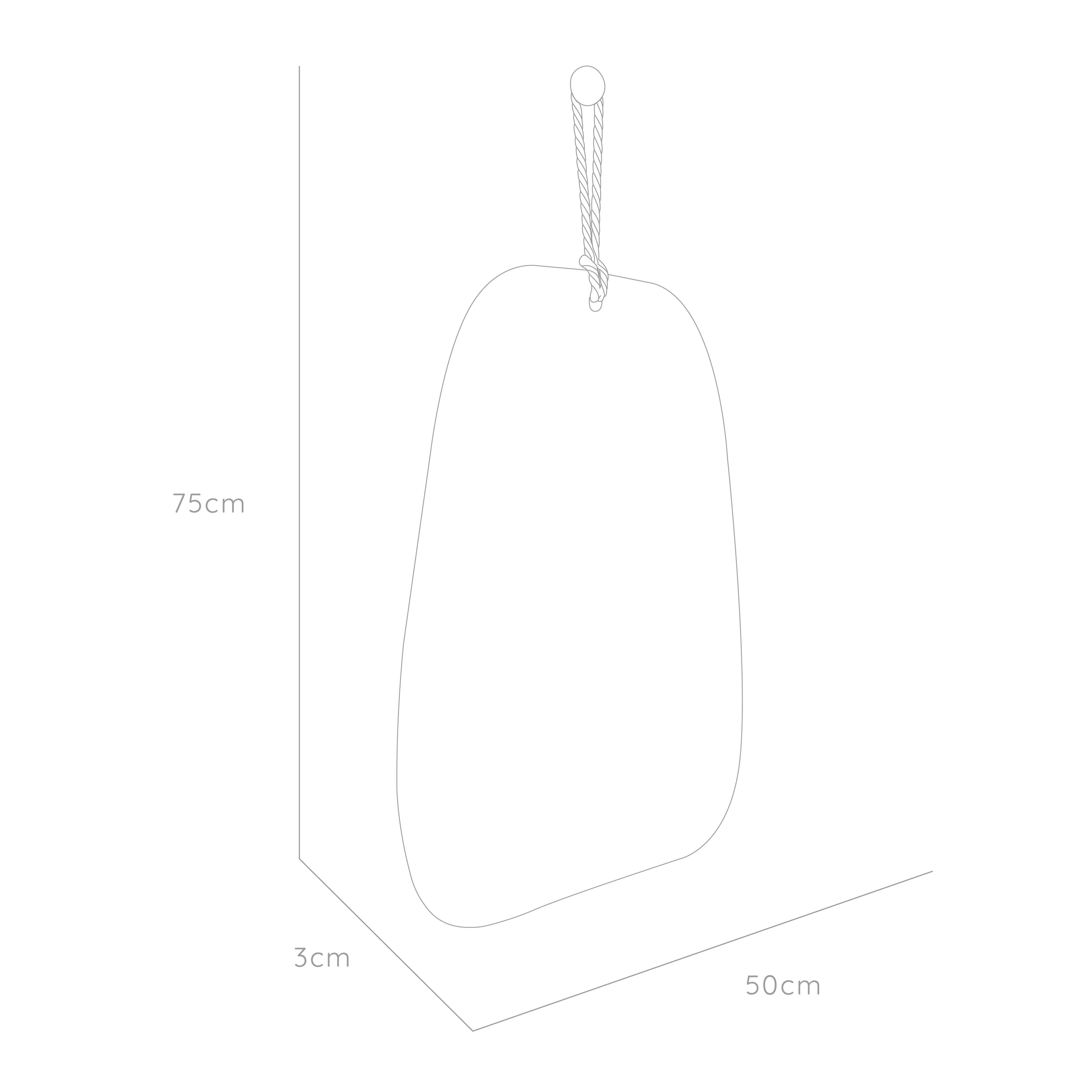 Espejo Rectangular Carin, Diseño Moderno