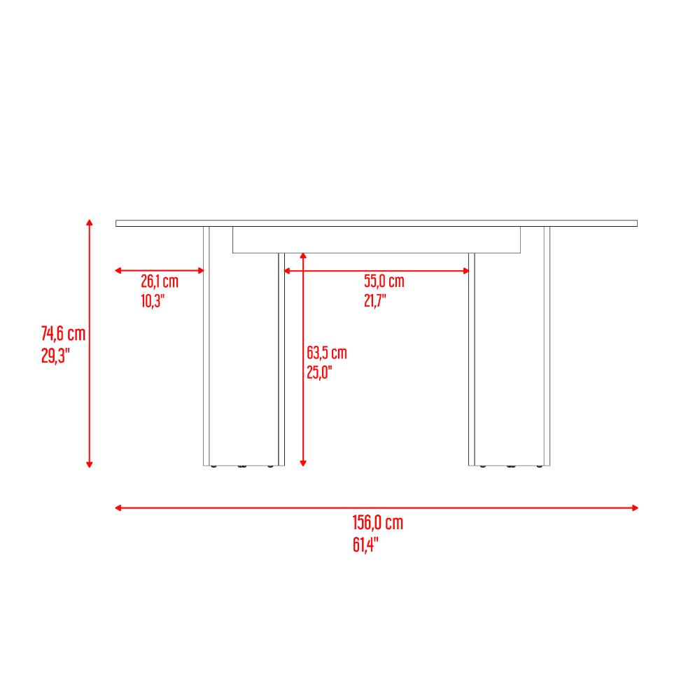 Combo comedor Ponty, Incluye Comedor y 4 Sillas