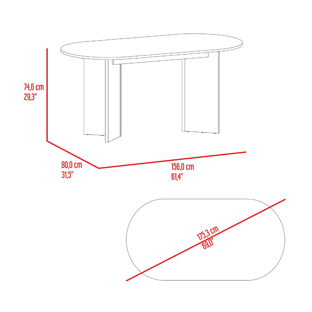 Combo Comedor Kata, Incluye Comedor y 4 Sillas
