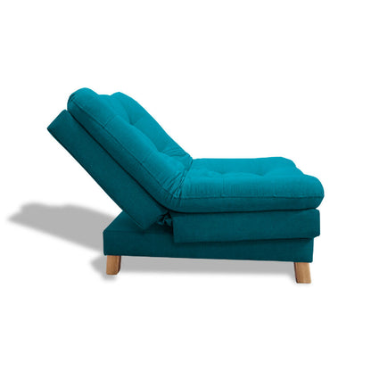 Poltrona Widmer Clic Clac 3 Posiciones Turquesa