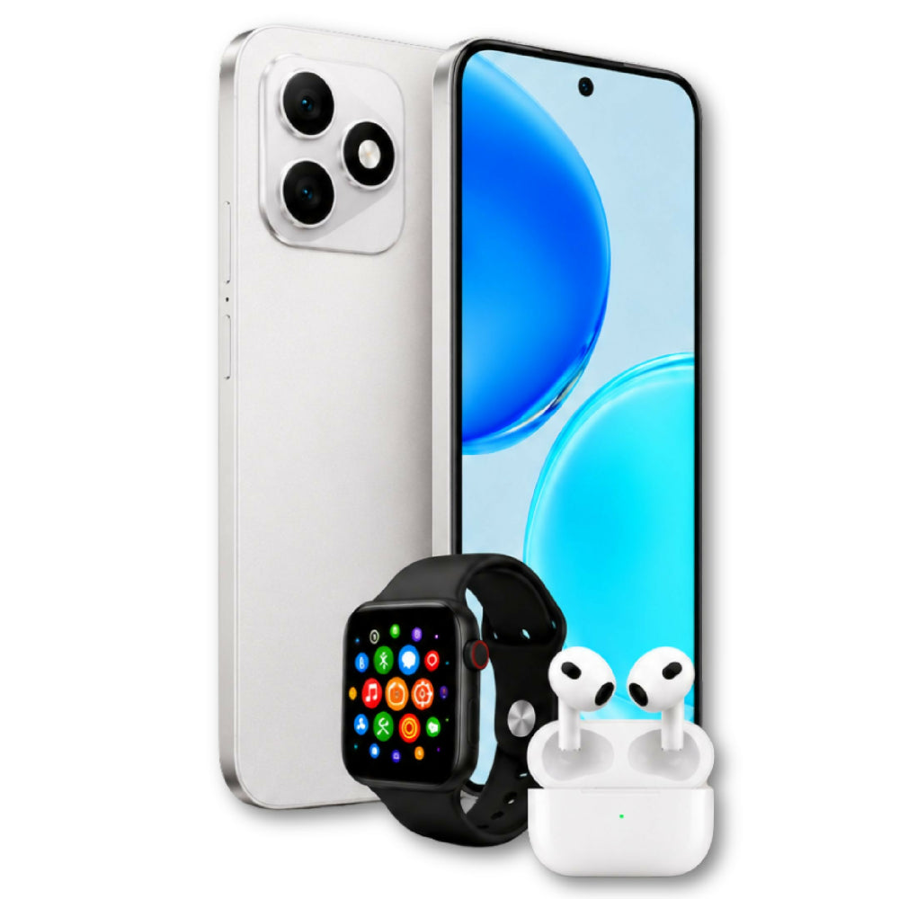 Celular Honor X8D 512GB Gris + Obsequios Smartwatch Y Audífonos