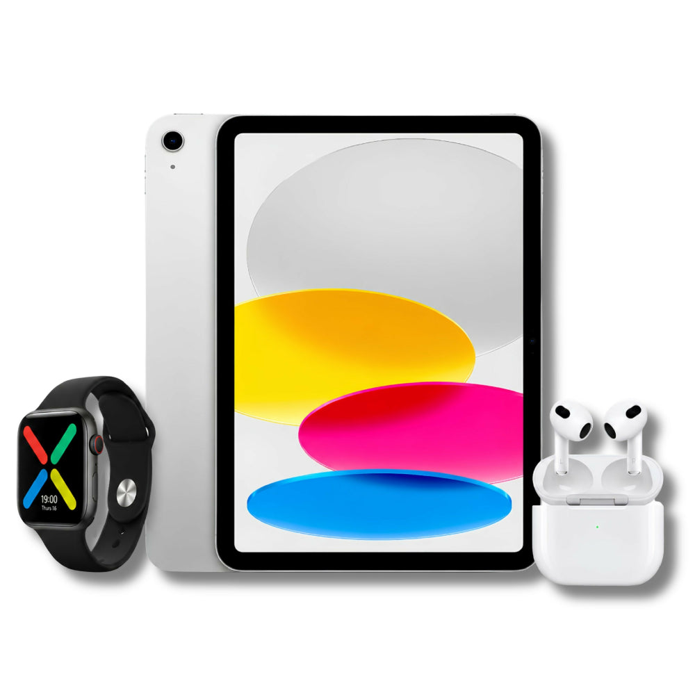 Tablet Apple IPad 11 Pulgadas 128gb A16 + Obsequio Smartwatch Y Audífonos Plateado