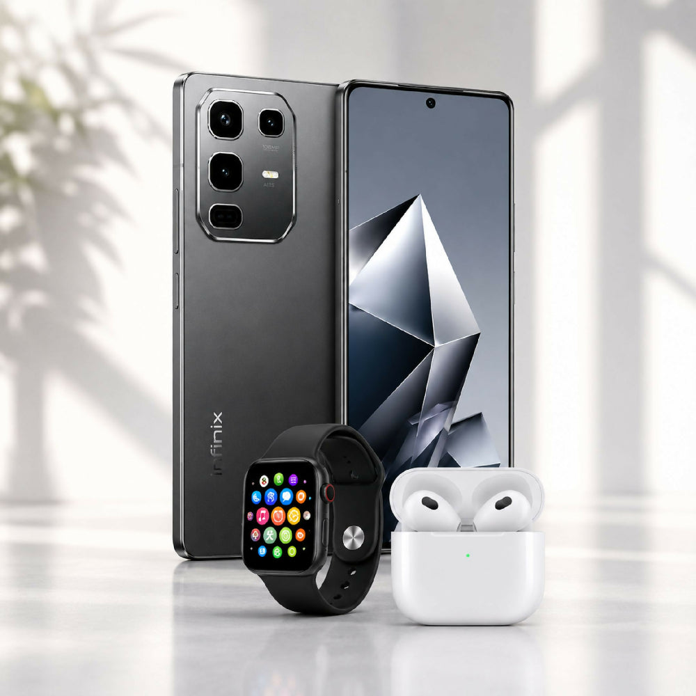 Smartphone Infinix Note 50 Pro 256GB Libre Negro + 2 Regalos Incluidos