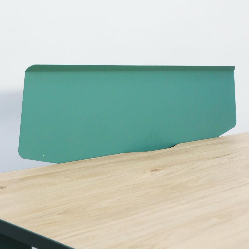 Escritorio Gemma 1.20x60 Verde Pastel, Con Pantalla y Cajón