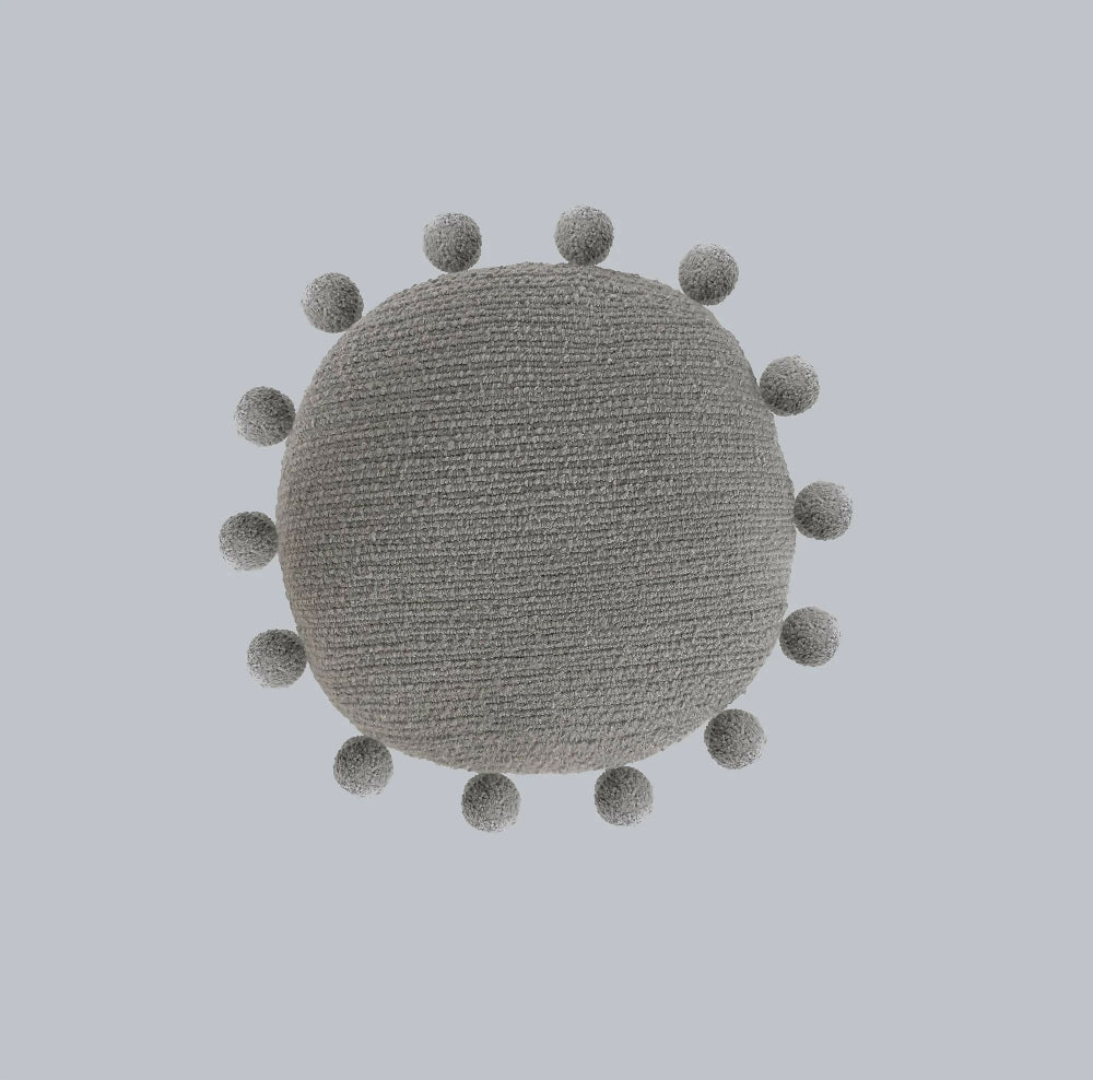 Cojín Mumbai Gris, de 45 x 45 cm