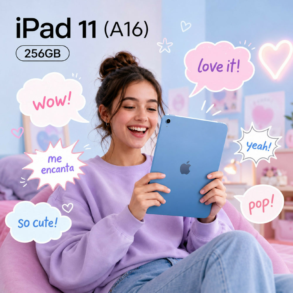 Tablet Apple IPad 11 Pulgadas 256gb A16 + Obsequio Smartwatch Y Audífonos Celeste