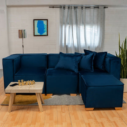 Sala Modular Burgos Azul 5ptos